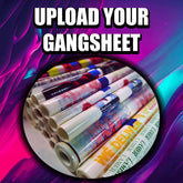 Upload your own DTF gangsheet UK